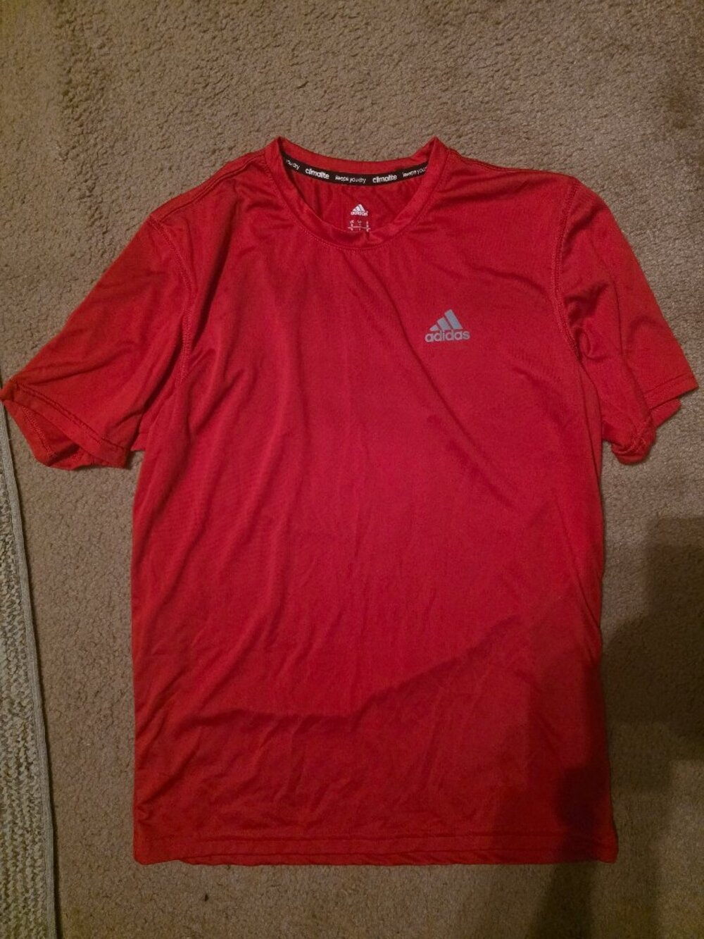 Men's Adidas moisture wicking shirt